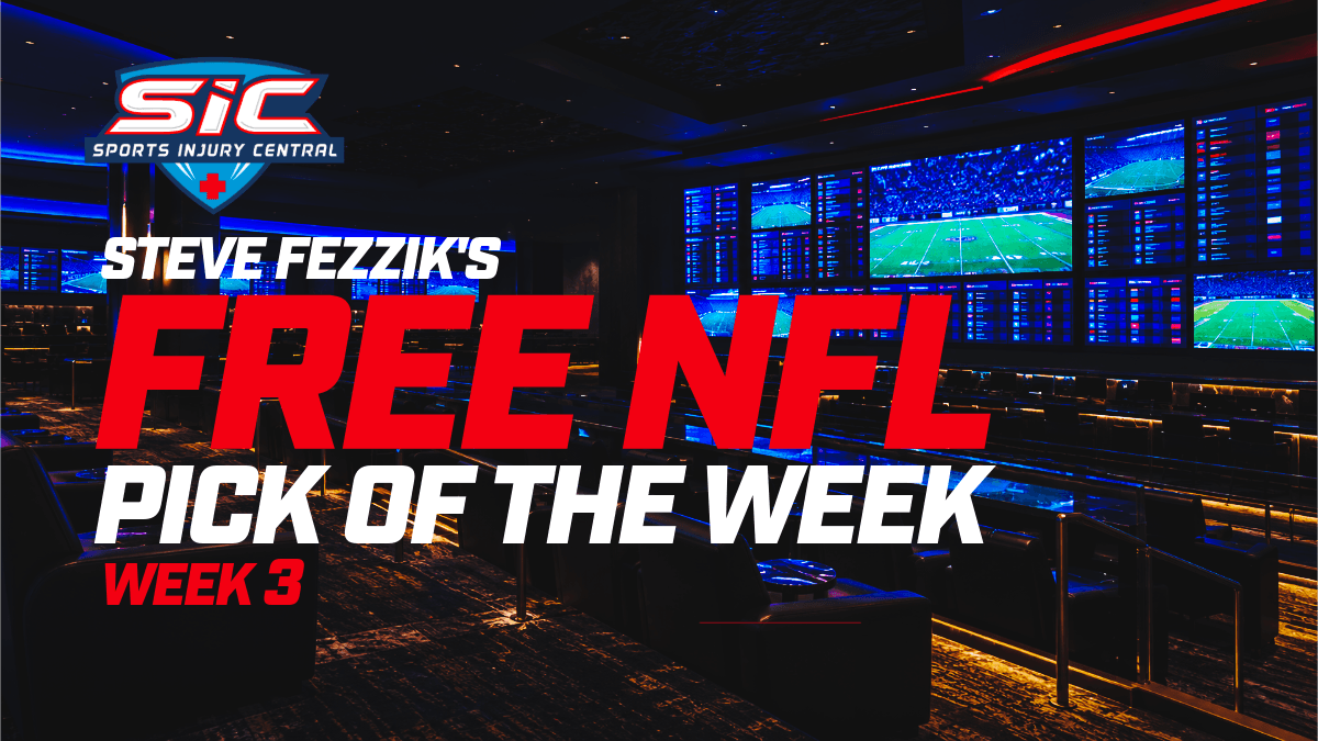 Steve Fezzik Free NFL Pick of the Week - Week 3