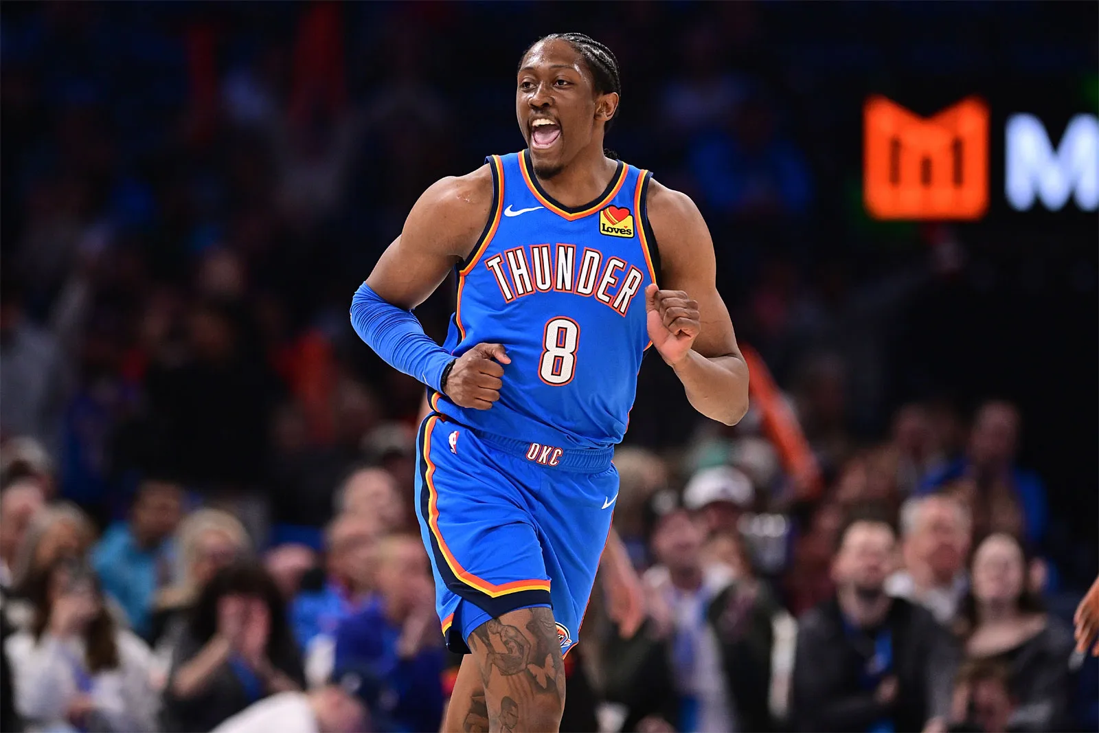 Jalen Williams Suffers Graphic Left Tibia and Fibula Fracture Against Clippers