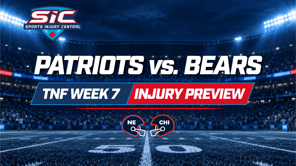 Patriots vs. Bears Injury Report: Key Injuries and Player Statuses for NFL Week 7