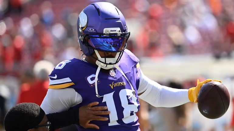 Justin Jefferson Ruled Out With Left Ankle Injury Against Buccaneers