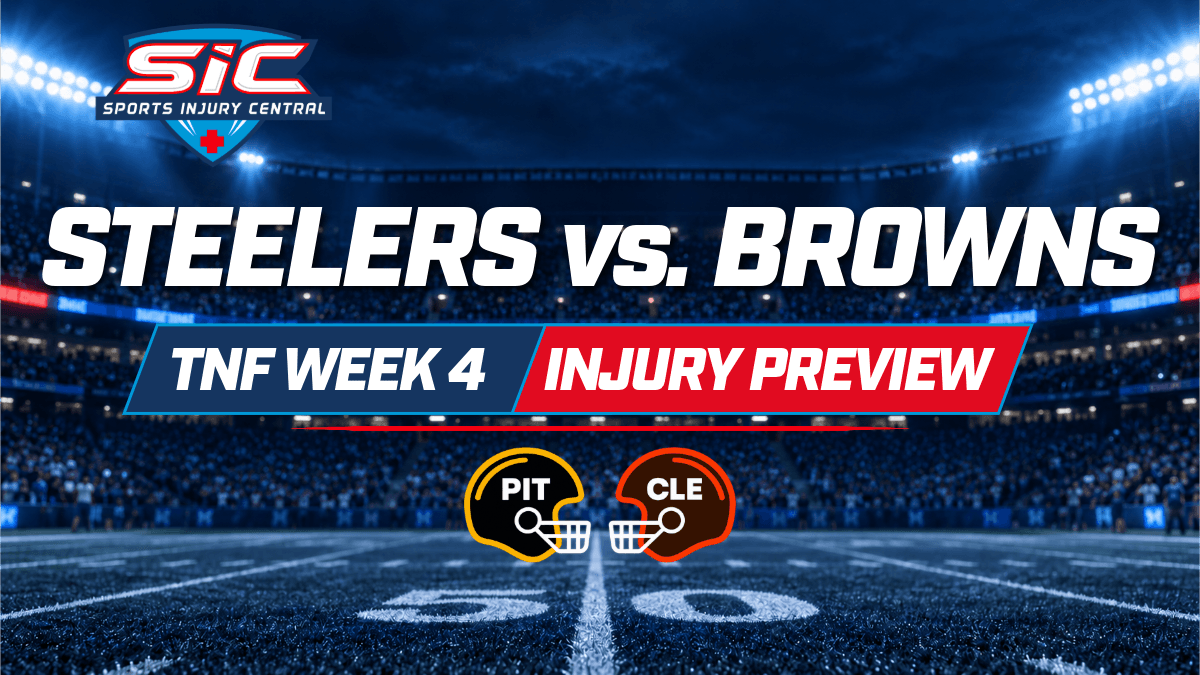 Steelers vs. Browns Injury Report: Key Injuries and Player Statuses for Week 4