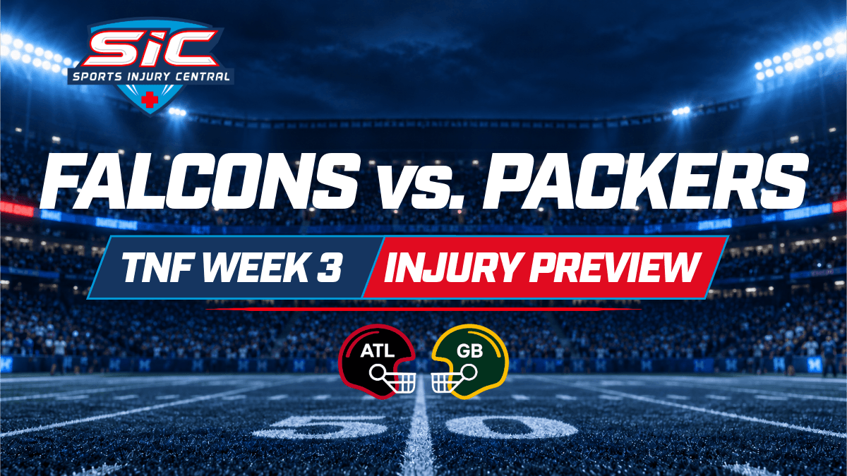 Falcons vs. Packers Injury Report: Key Injuries and Player Statuses for Week 3
