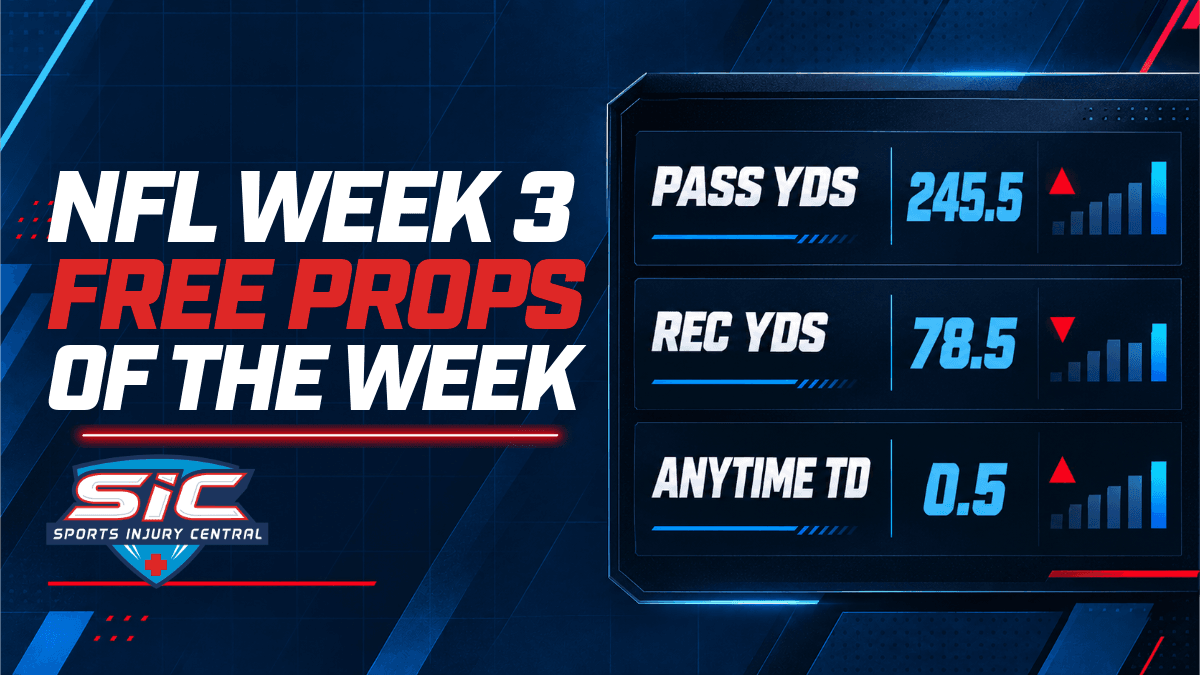 Best NFL Player Props - Week 3 2026