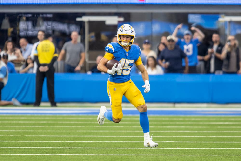 Chargers' Ladd McConkey Ruled Out vs. Chiefs with Concussion